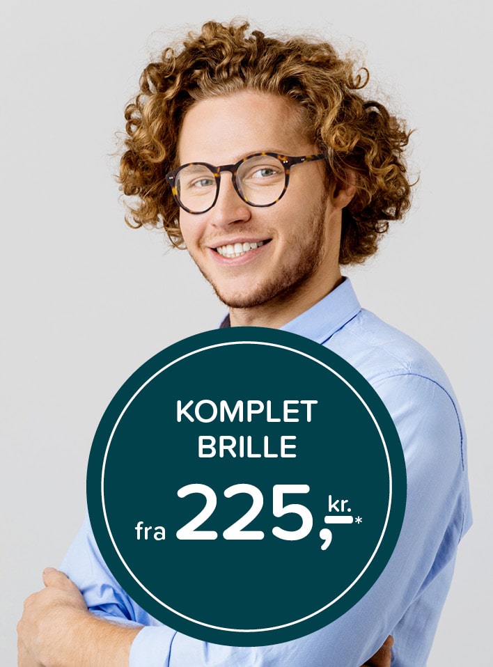 Kompletbrille fra 225 kr.