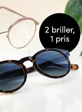 2 briller, 1 pris